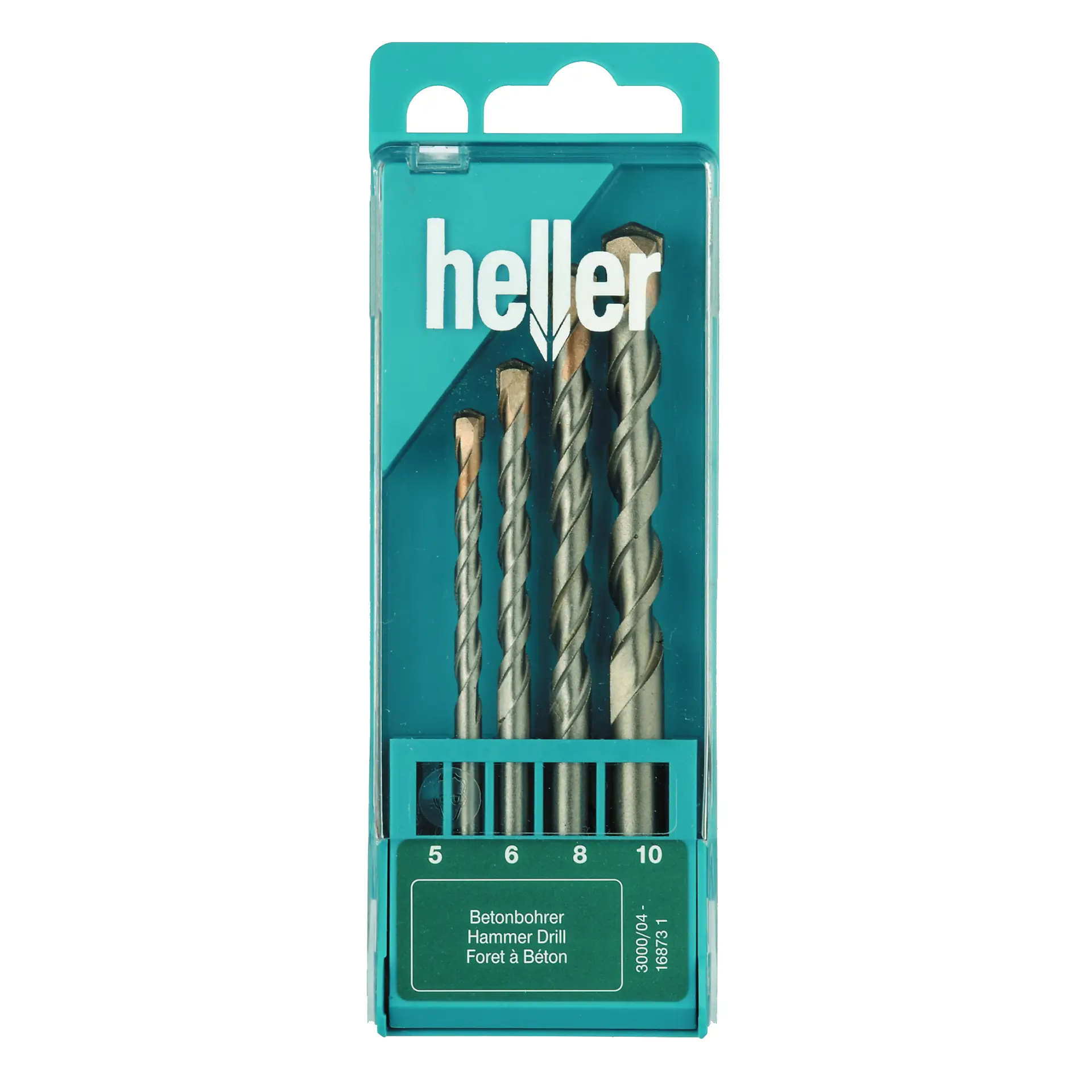 HELLER Betonbohrer und Steinbohrer ProConcrete CYL Satz 4-tlg.