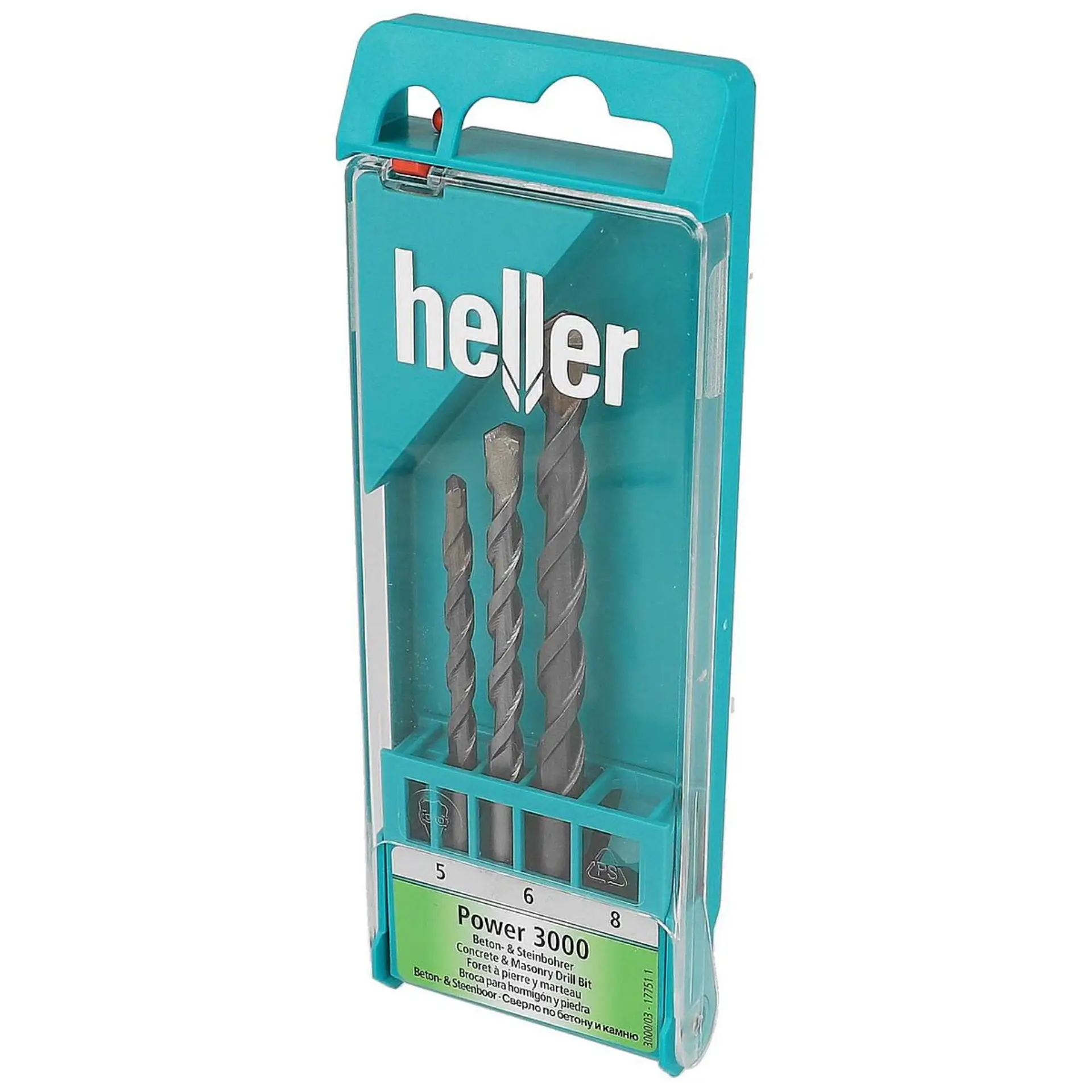 HELLER Betonbohrer und Steinbohrer ProConcrete Satz 3-tlg.