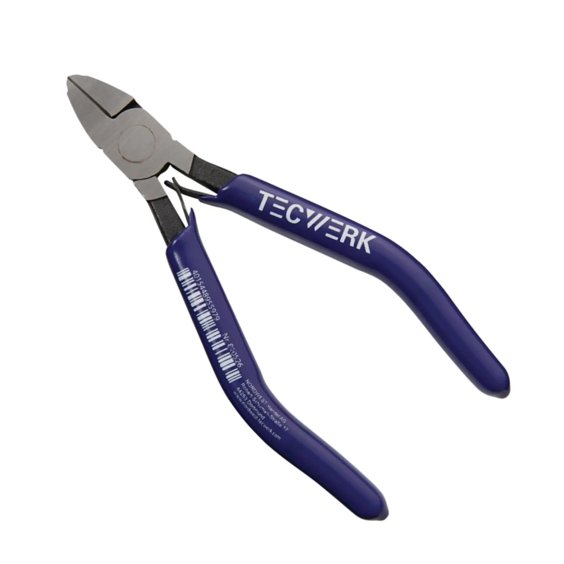 TECWERK Elektronik-Seitenschneider 110 mm geschwärzt