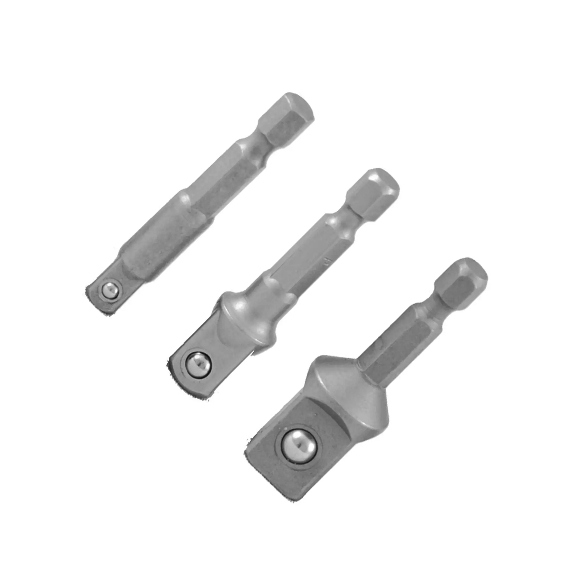 PROJAHN Bit Adapter 1/4 Zoll für Stecknüsse Set 3-tlg.