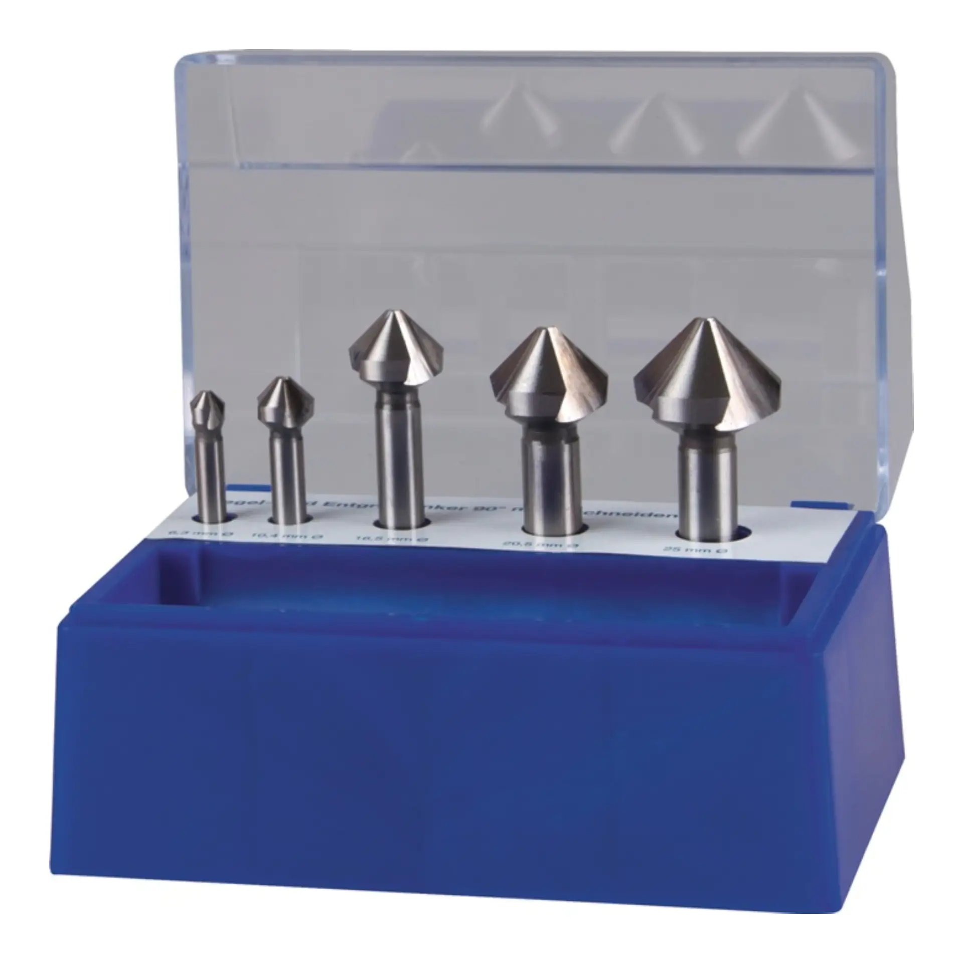 TECWERK Kegelsenker-Satz HSS-Co DIN 335C 90° 5-tlg.
