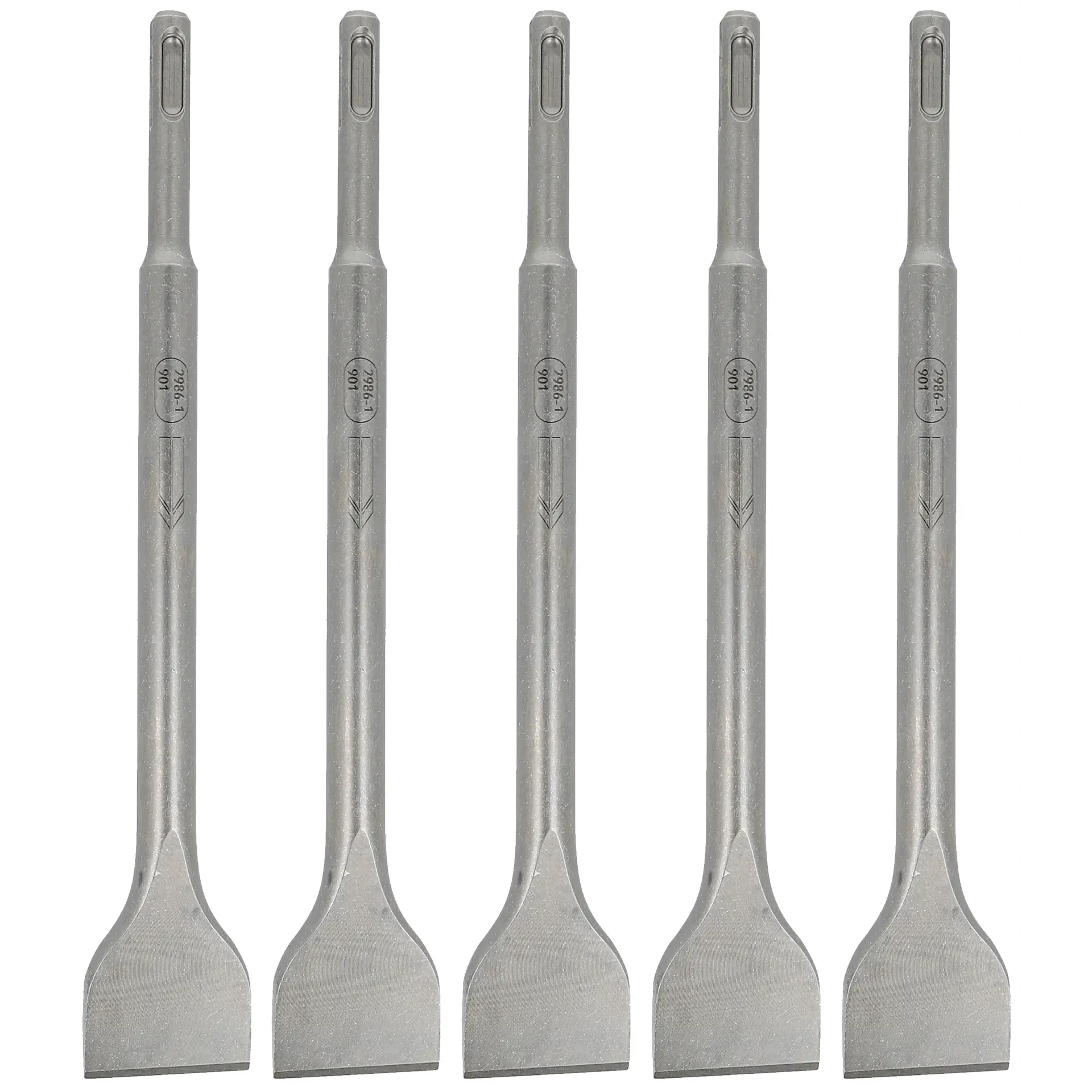 HELLER Spatmeißel SDS-Plus (5 Stück)