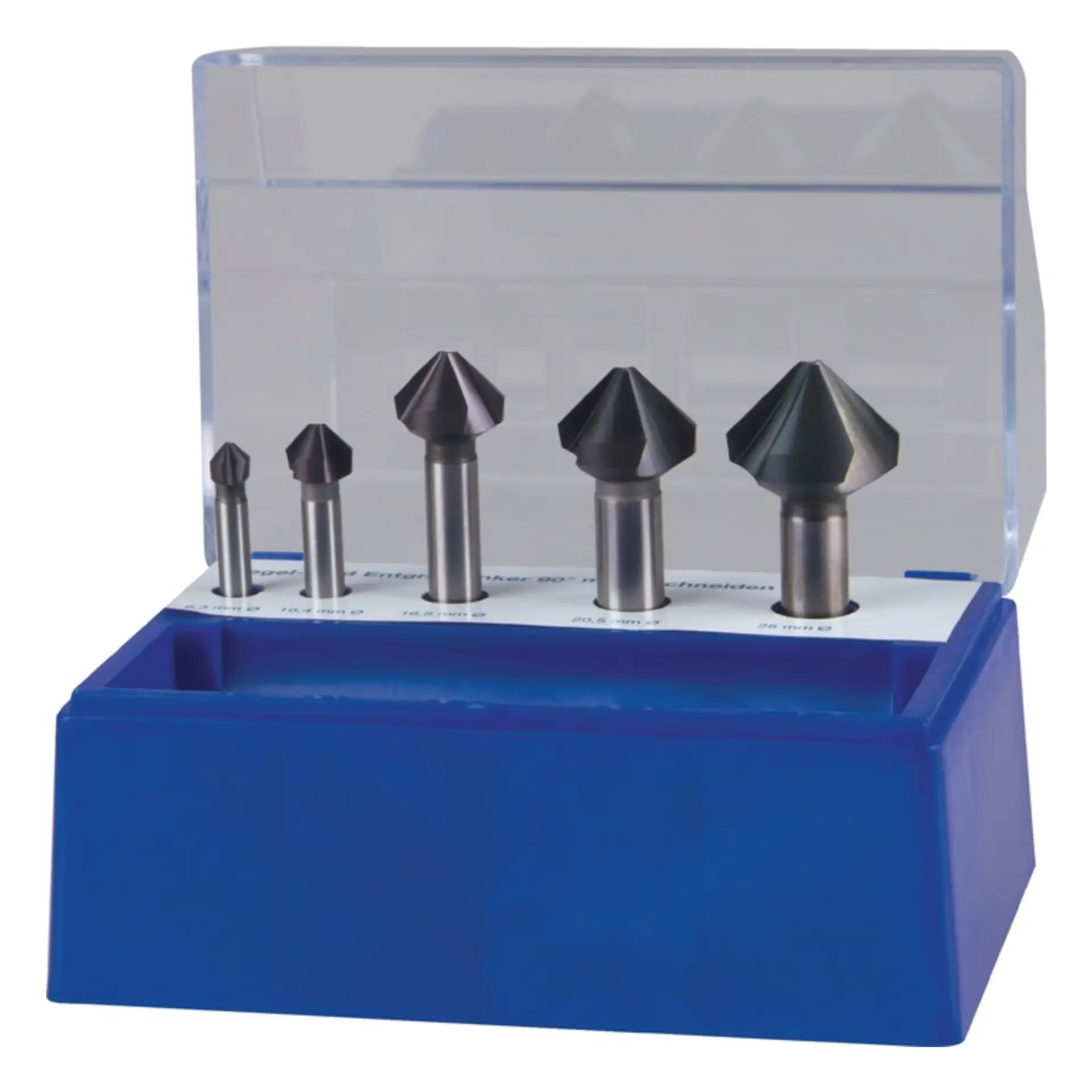 TECWERK Kegelsenker-Satz HSS TiAlN DIN 335C 90° 5-tlg.