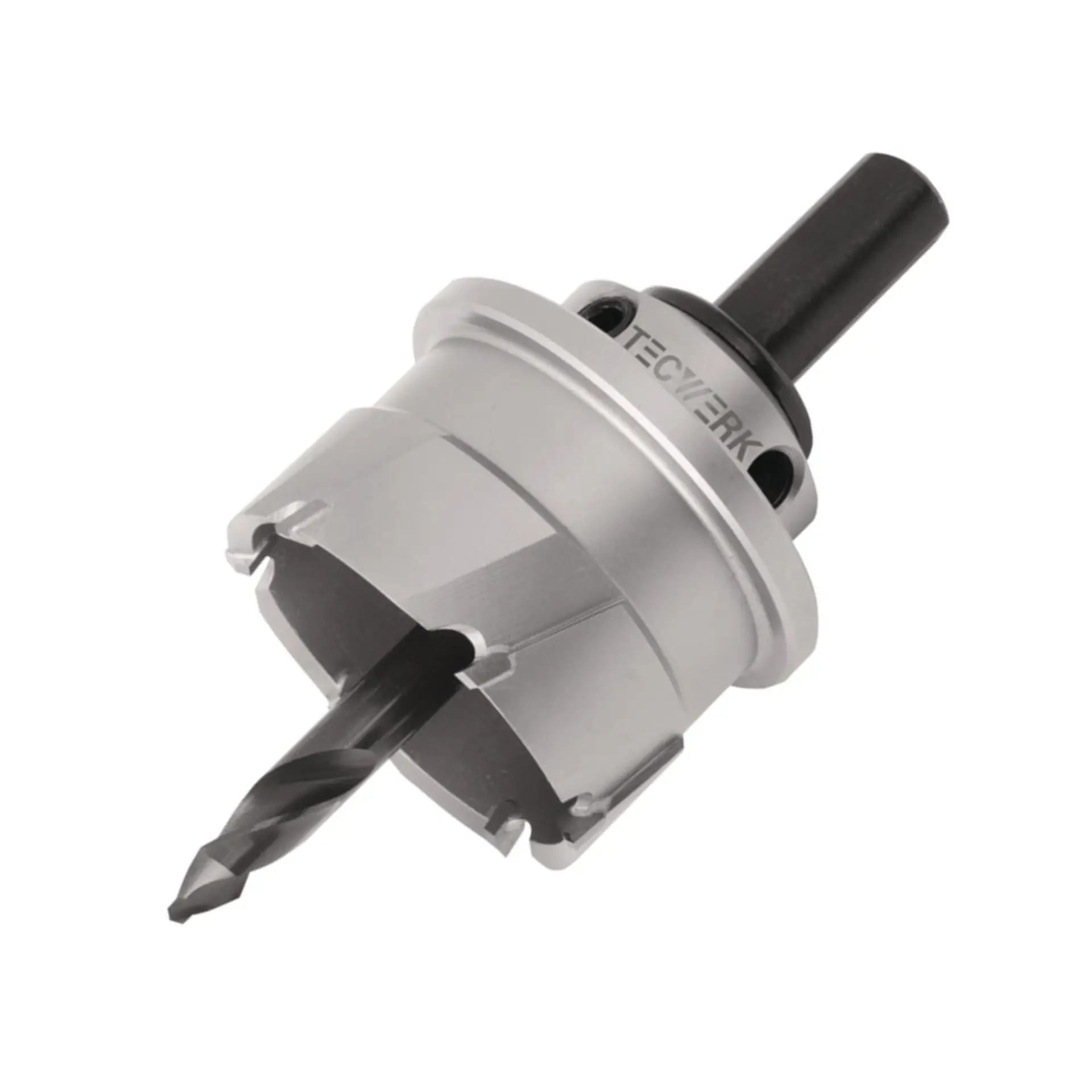 TECWERK Lochsäge HM-bestückt mit Bohrer und Feder