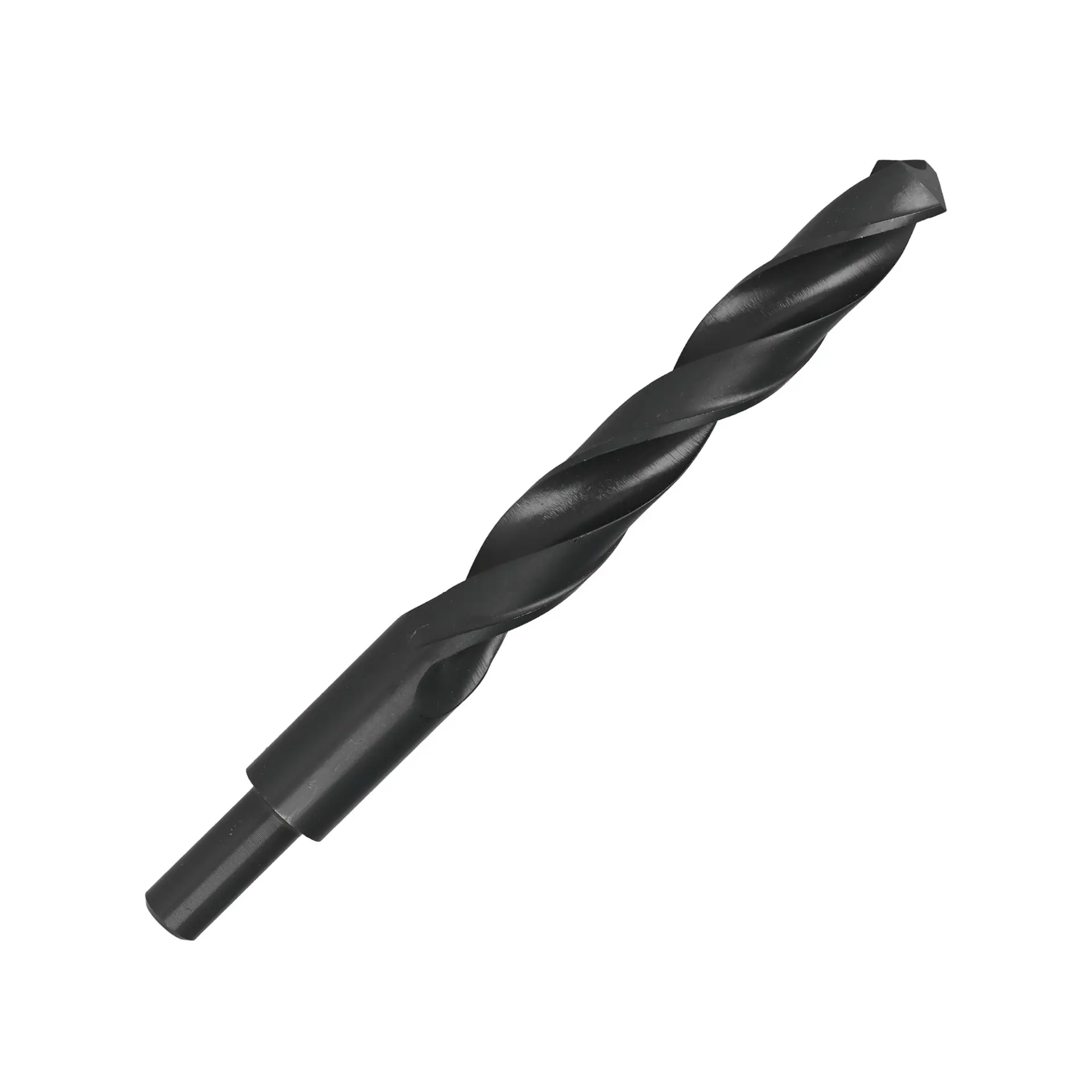 HELLER Stahlbohrer HSS mit abgesetztem Schaft DIN 338, schwarz