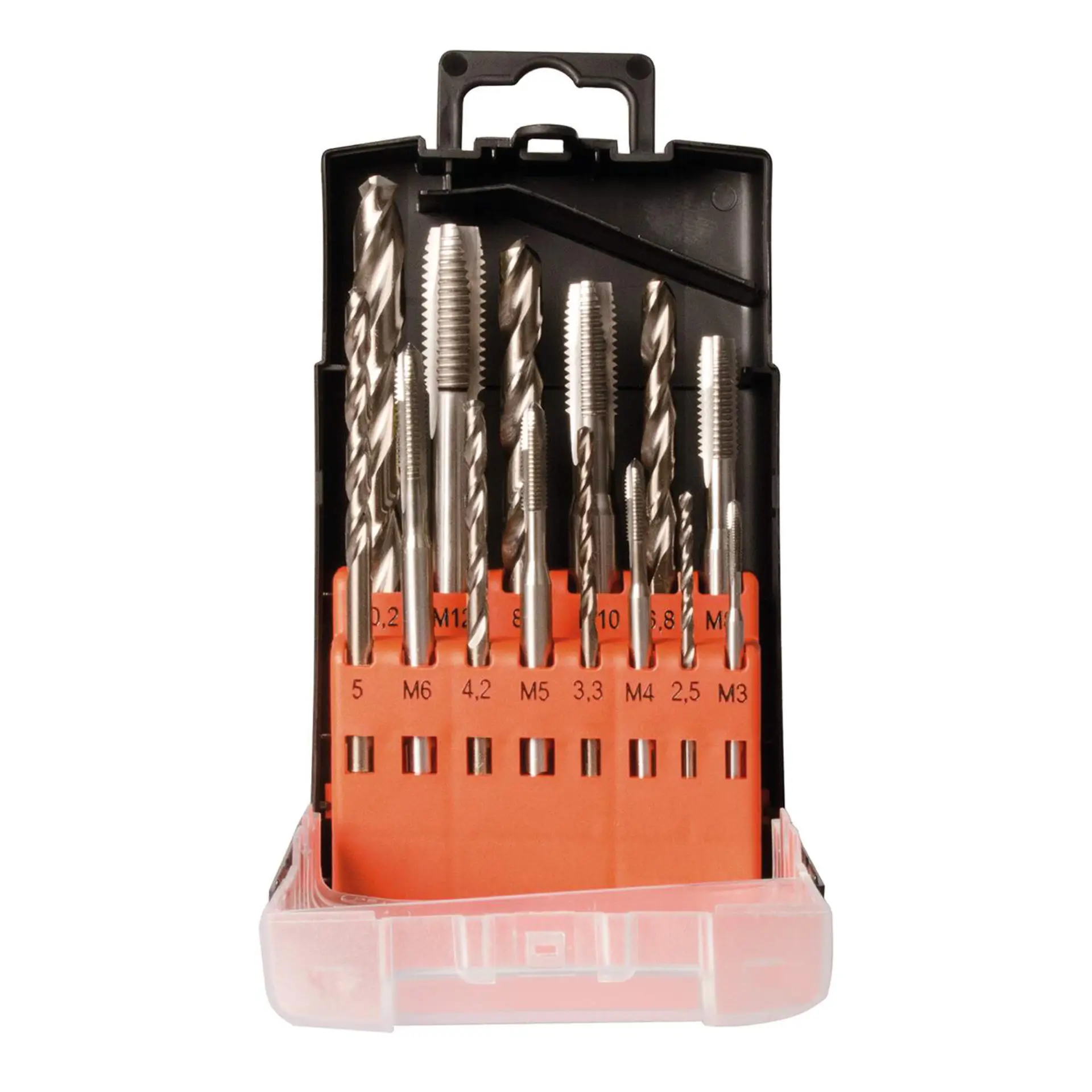 PROJAHN Maschinen Gewindebohrer Satz HSS-G Form B DIN 371/376 14-tlg.