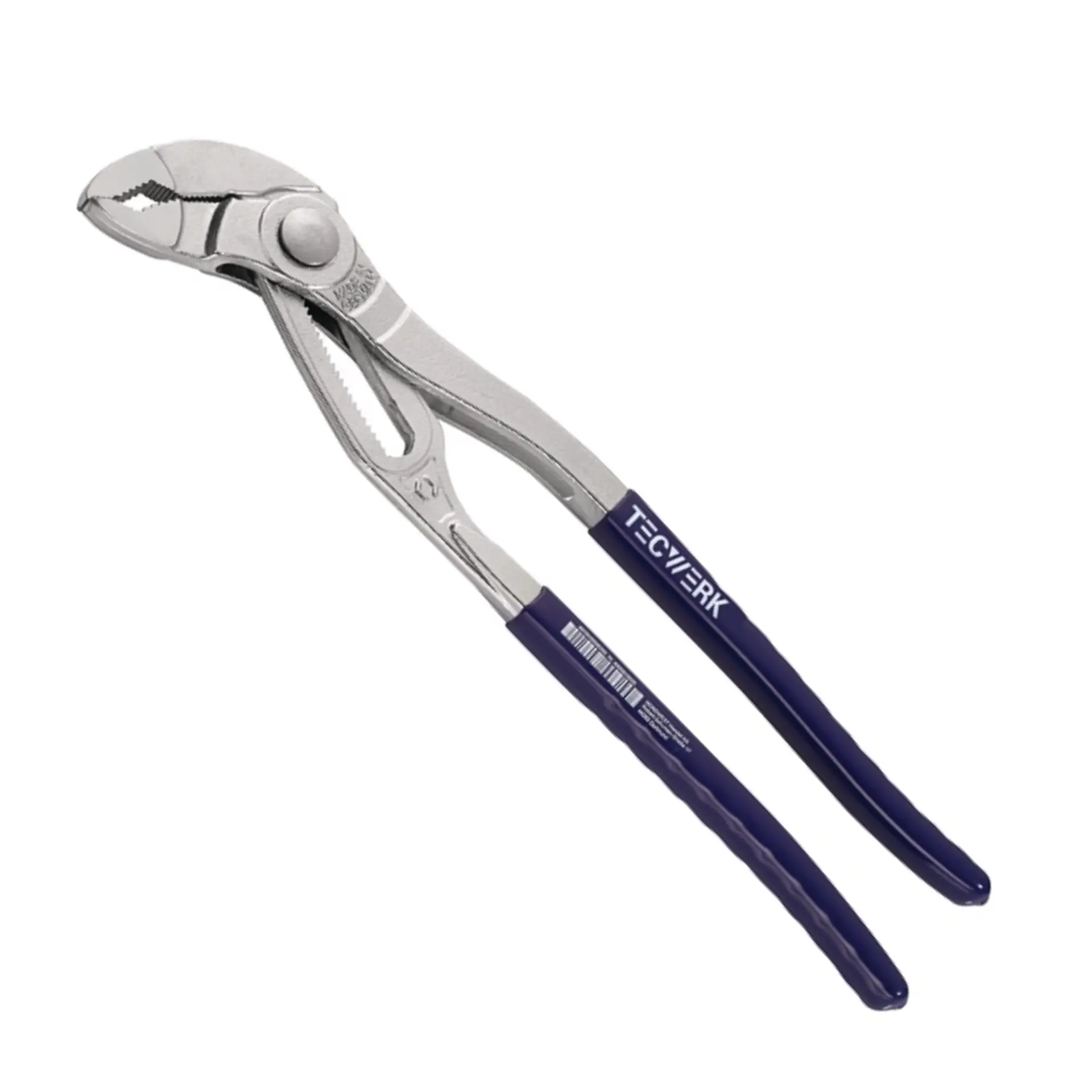 TECWERK Wasserpumpenzange PRESSplus poliert Kunststoffüberzug