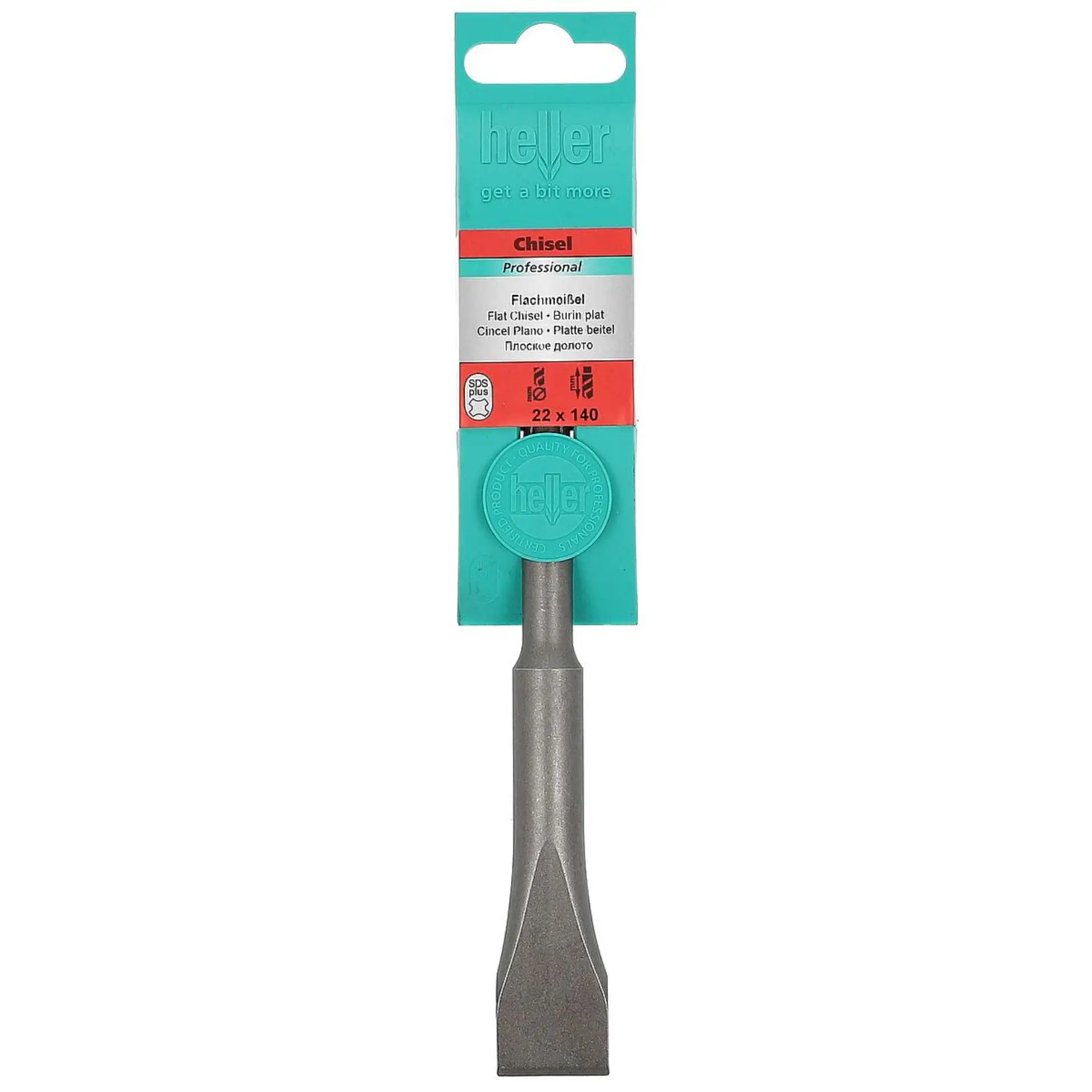 HELLER Flachmeißel Power SDS-Plus kurz