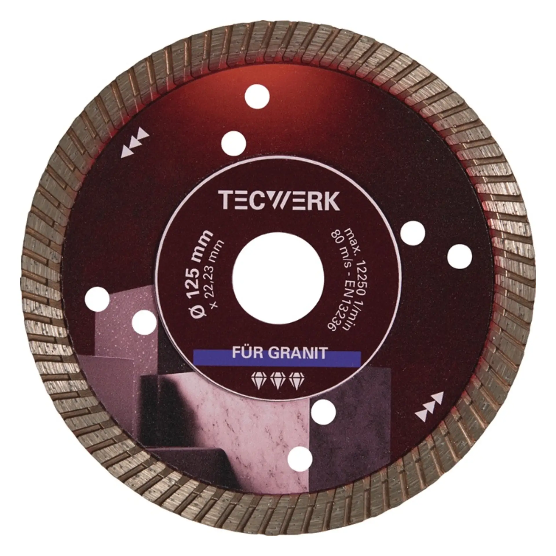TECWERK Diamanttrennscheibe GRANIT PRO