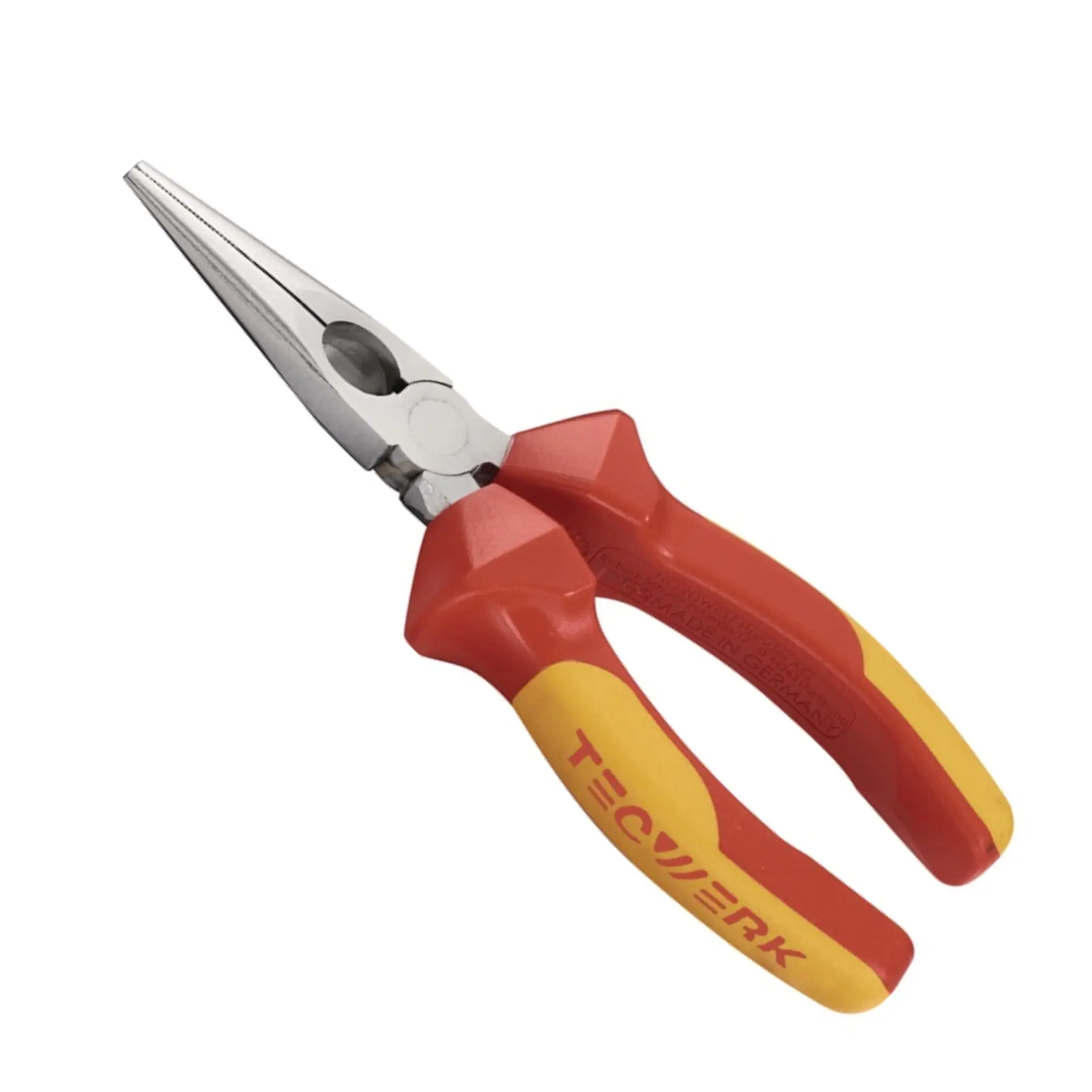 TECWERK Flachrundzange Mehrkomponenten-Hüllen 160 mm