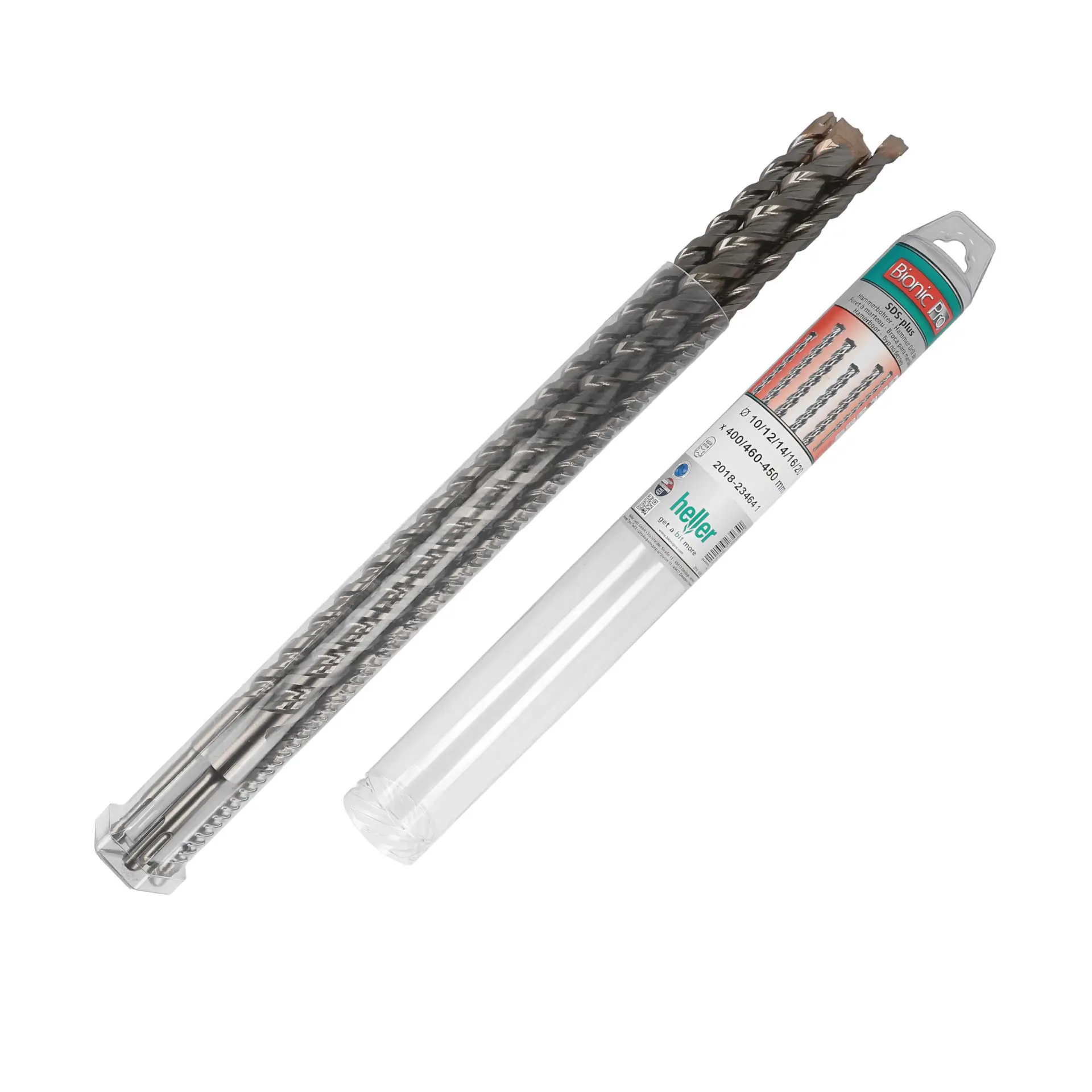 HELLER Hammerbohrer BionicPro SDS-Plus Set 5-tlg.